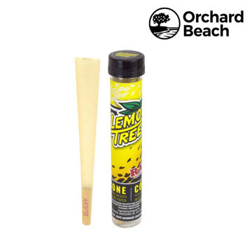 Picture of ORCHARD BEACH TERPENE INFUSED RAW CONES - LEMON TREE