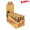 Picture of RAW CLASSIC NATURAL UNREFINED PRE-ROLLED CONES 1 1/4 SIZE,  PACK/6, BOX/32