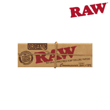 Picture of RAW ORGANIC HEMP 1¼ CONNOISSEUR W/ TIPS