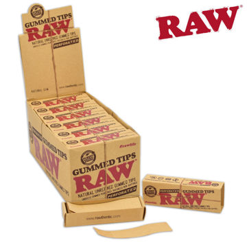 Picture of RAW TIPS - GUMMED PERFORATED