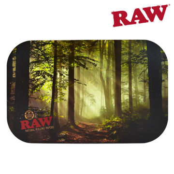 Picture of RAW SMOKEY TREES ROLLING TRAY COVER - SMALL