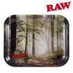 Picture of RAW SMOKEY TREES ROLLING TRAY - MINI- SMALL- LARGE