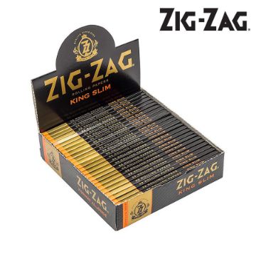 Picture of ZIG ZAG KING SIZE SLIM ROLLING PAPER, BOX/25
