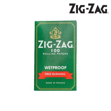 Picture of ZIG ZAG KUTCORNERS GREEN ROLLING PAPERS, PACK/100, BOX/25