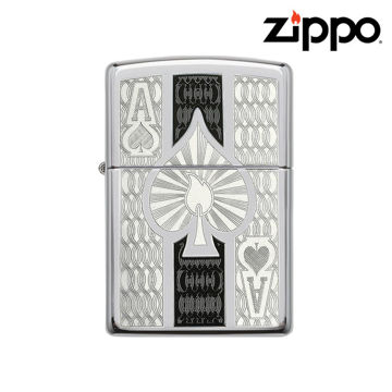 Picture of ZIPPO LIGHTER - INTRICATE Spade