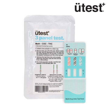 Picture of UTEST 3 PANEL 50ng TEST KIT