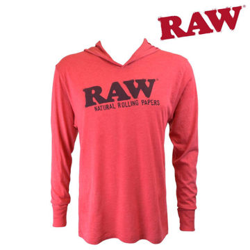 Picture of RAW LIGHTWEIGHT SLIM HOODIE RED