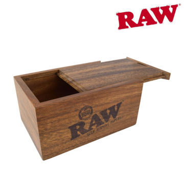 Picture of RAW WOODEN SLIDE BOX LARGE