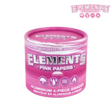 Picture of ELEMENTS PINK 4 PIECE ALUMINUM GRINDER