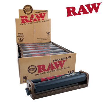 Picture of RAW HEMP PLASTIC ADJUSTABLE 2-WAY ROLLER 110MM