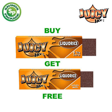 Picture of JUICY JAY'S LIQUORICE ROLLING PAPERS PROMO SAVINGS PACK
