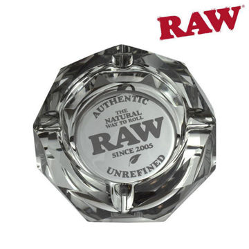Picture of RAW DARKSIDE GLASS ASHTRAY - DT
