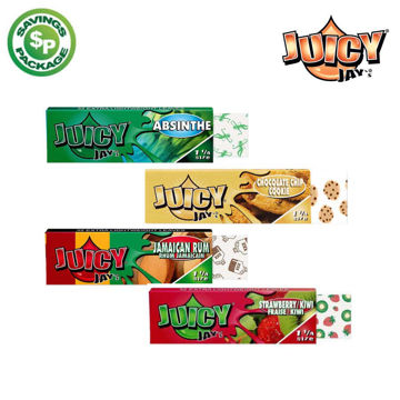 Picture of JUICY JAY ROLLLING PAPERS 11/4 SIZE - PROMO PACK