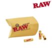 Picture of RAW PRE-ROLLED UNBLEACHED SLIM TIPS (18mm X 5mm), PILLOW PACK/21, BOX/20