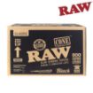 Picture of RAW BLACK NATURAL UNREFINED ARTISAN PRE-ROLLED CONES KINGSIZE- BOX/800