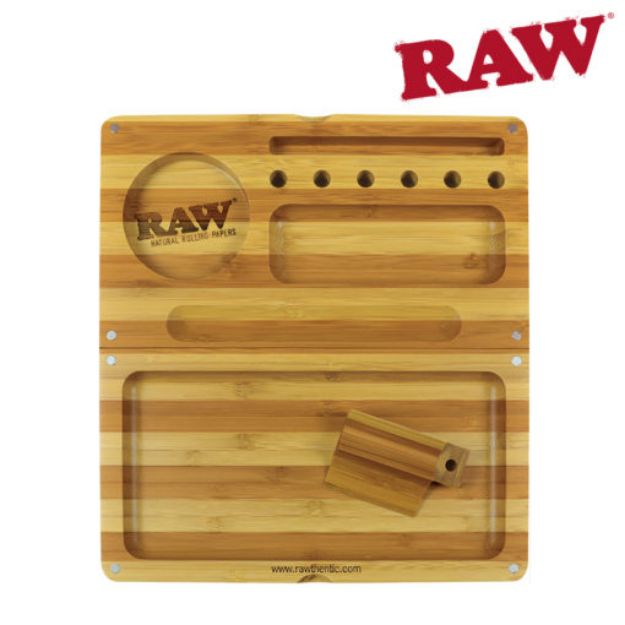 Picture of RAW BAMBOO BACKFLIP FILLING TRAY STRIPED *LIMITED EDITION*