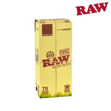 Picture of RAW ORGANIC NATURAL UNREFINED PRE-ROLLED CONES KINGSIZE