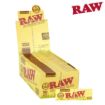 Picture of RAW ORGANIC NATURAL UNREFINED HEMP ROLLING PAPERS SINGLE WIDE SINGLE WINDOW