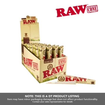 RAW ORG CONE 3PK_DT
